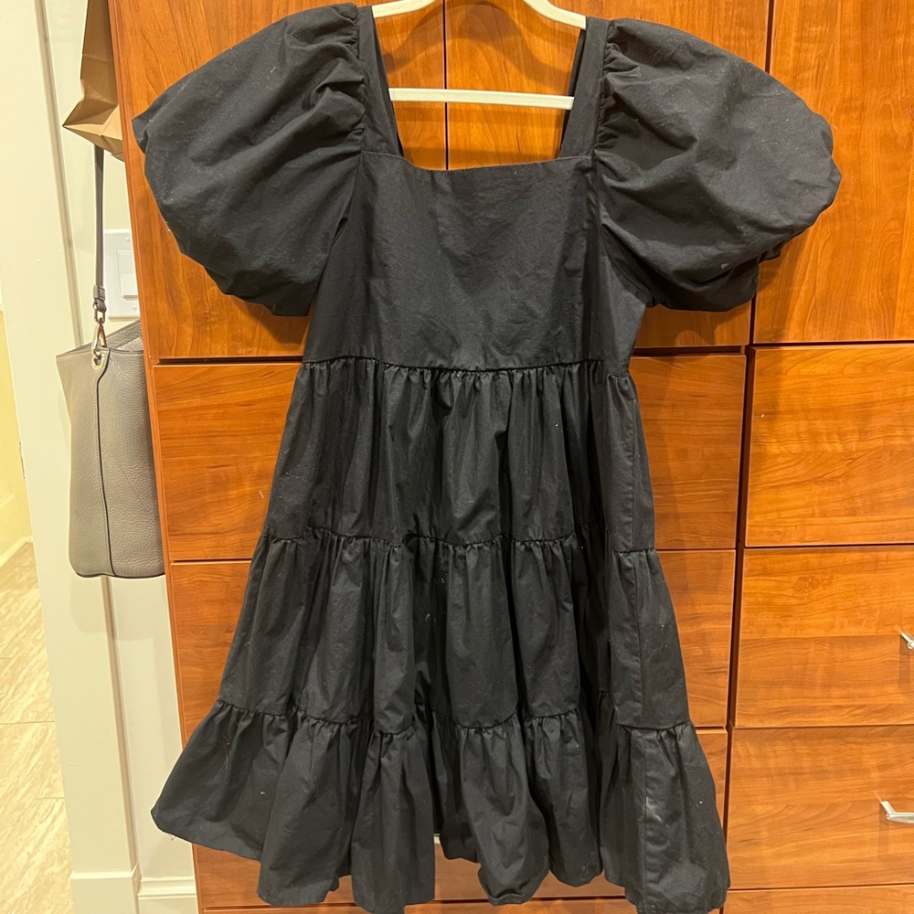 Oak & Fort puff sleeve dress